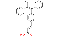 (2E)-3-{4-[(1E)-1,2-Diphenylbut-1-enyl]phenyl}acrylic acid