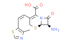 (6R,7R)-7-氨基-3-((Z)-2-(4-甲基噻唑-5-基)乙烯基)-8-氧代-5-硫杂-1-氮杂双环[4.2.0]辛-2-烯-2-羧酸
