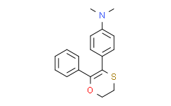 N,N-二甲基-4-(2-苯基-5,6-二氢-1,4-氧硫杂环己二烯-3-基)苯胺