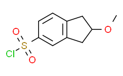 2-Methoxy-2,3-dihydro-1H-indene-5-sulfonyl Chloride