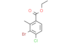3-溴-4-氯-2-甲基苯甲酸乙酯