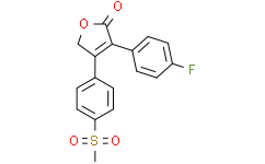 2(5H)-Furanone, 3-(4-fluorophenyl)-4-[4-(methylsulfonyl)phenyl]-
