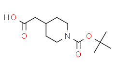 1-叔丁氧羰基-4-哌啶乙酸