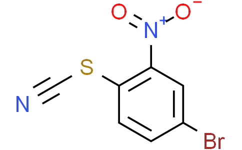 4-溴-2-硝基-1-硫氰酸基苯