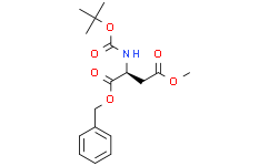 (S)-1-苄基 4-甲基 2-((叔丁氧羰基)氨基)琥珀酸酯
