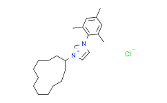1-(2,4,6-三甲基苯基)-3-(环十二烷基)氯化咪唑