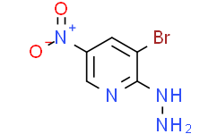 3-溴-2-肼基-5-硝基吡啶