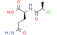 (S)-5-氨基-2-((R)-2-氯丙酰胺基)-5-氧代戊酸