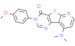 9-(Dimethylamino)-3-(4-methoxyphenyl)-4-pyrido[1,2]thieno[3,4-d]pyrimidinone