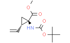 (1R,2S)-1 - [ [(1,1-二甲基乙氧基)羰基]氨基] - 2-乙烯基-环丙烷甲酸甲酯