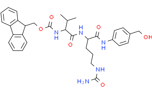 [(S)-1-[[(S)-1-[[4-(羟甲基)苯基]氨基]-1-氧代-5-脲基戊烷-2-基]氨基]-3-甲基-1-氧代丁-2-基]氨基甲酸(9H-芴-9-基)甲酯