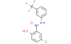 5-chloro-2-hydroxy-N-[3-(trifluoromethyl)phenyl]benzamide