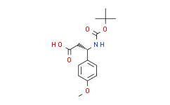 Boc-(s)-3-氨基- 3-(4-甲氧基-苯基)-丙酸