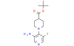1-(3-氨基-5-氟吡啶-4-基)哌啶-4-羧酸叔丁酯