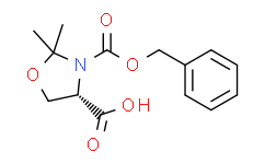 (S)-3-((Benzyloxy)carbonyl)-2,2-dimethyloxazolidine-4-carboxylic acid/(S)-3-((苄氧基)羰基)-2,2-二甲基恶唑烷-4-羧酸