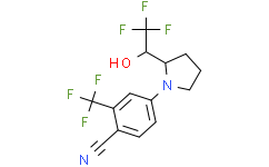 4-(2-(2,2,2-三氟-1-羟基乙基)吡咯烷-1-基)-2-(三氟甲基)苯甲腈