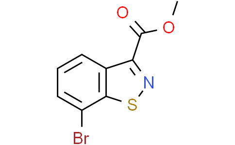7-Bromo-benzo[d]isothiazole-3-carboxylic acid methyl ester