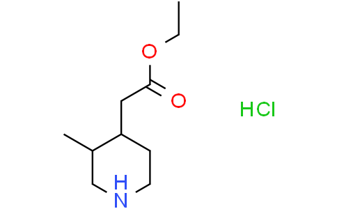 2-(3-甲基哌啶-4-基)乙酸乙酯盐酸盐