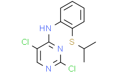 2,5-二氯-N-(2-(异丙基硫基)苯基)嘧啶-4-胺