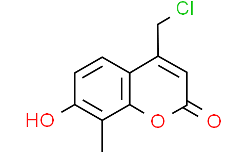 4-(氯甲基)-7-羟基-8-甲基-2H-苯并吡喃-2-酮