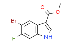 5-溴-6-氟-1H-吲哚-3-羧酸甲酯