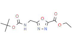5-(((叔丁氧基羰基)氨基)甲基)-1,3,4-恶二唑-2-甲酸乙酯