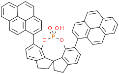 (11aR)-10,11,12,13-四氢-5-羟基-3,7-双(1-芘基)-二茚并[7,1-de:1',7'-fg][1,3,2]二氧磷杂八环 5-氧化物