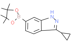 3-环丙基-6-(4,4,5,5-四甲基-1,3,2-二氧硼杂环戊烷-2-基)-1H-吲唑