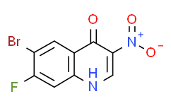 6-溴-7-氟-3-硝基喹啉-4-醇