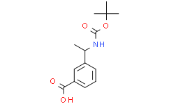 3-(1-((叔丁氧基羰基)氨基)乙基)苯甲酸