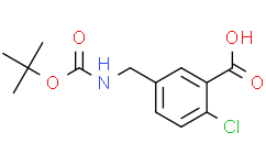 5-{[(tert-butoxycarbonyl)amino]methyl}-2-chlorobenzoic acid