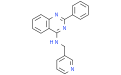 2-苯基-N-(吡啶-3-基甲基)喹唑啉-4-胺