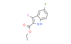 5-氟-3-碘-1H-吲哚-2-羧酸乙酯