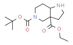 5-叔丁基 3a-乙基 六氢-1H-吡咯并[3,2-c]吡啶-3a,5(6H)-二羧酸酯