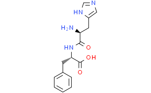 (S)-2-((S)-2-氨基-3-(1H-咪唑-4-基)丙酰胺基)3-苯基丙酸