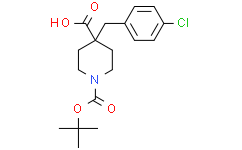 1-(叔丁氧羰基)-4-(4-氯苄基)哌啶-4-羧酸