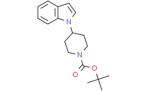 4-(吲哚-1-基)哌啶甲酸叔丁酯