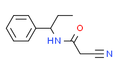 2-Cyano-N-(1-phenylpropyl)acetamide
