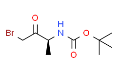 Carbamic acid, N-[(1S)-3-bromo-1-methyl-2-oxopropyl]-, 1,1-dimethylethyl ester