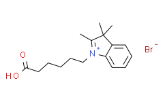 6-(2,3,3-三甲基吲哚-1-鎓-1-基)己酸溴化物