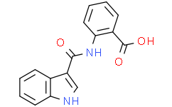 2-(1H-Indole-3-carboxamido)benzoic acid