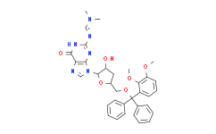 2'-O-[二(4-甲氧基苯基)苯基甲基]-3'-脱氧-N-[(二甲基氨基)亚甲基]鸟苷