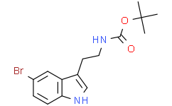 (2-(5-溴-1H-吲哚-3-基)乙基)氨基甲酸叔丁酯