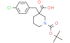 1-[(TERT-BUTYL)OXYCARBONYL]-3-(4-CHLOROBENZYL)PIPERIDINE-3-CARBOXYLICACID