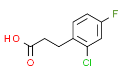 3-(2-氯-4-氟苯基)-丙酸