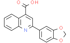 2-(苯并[d][1,3]二氧戊环-5-基)喹啉-4-羧酸