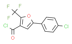 5-(4-Chlorophenyl)-2-(Trifluoromethyl)Furan-3-Carbonyl Chloride