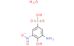 3-氨基-4-羟基-5-硝基苯-1-磺酸水合物