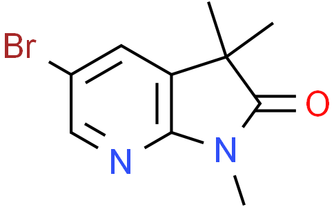 5-bromo-1,3,3-trimethylpyrrolo[2,3-b]pyridin-2-one