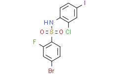 4-溴-N-(2-氯-4-碘苯基)-2-氟苯磺酰胺